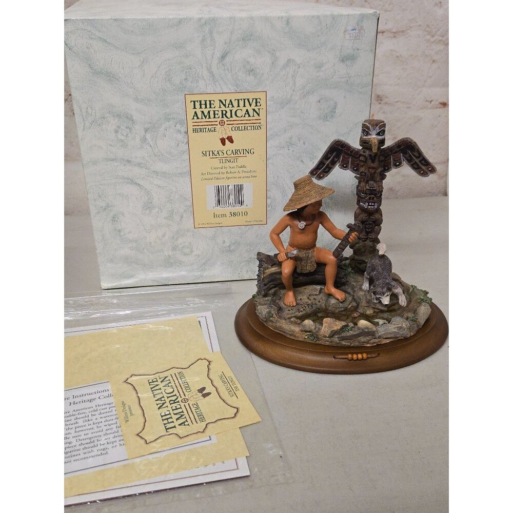 The Native American Heritage Collection Sitka's Carving Figurine - Picture 2 of 6